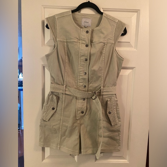 Rails Bessie Romper In Sage Dust Size S - Picture 4 of 6